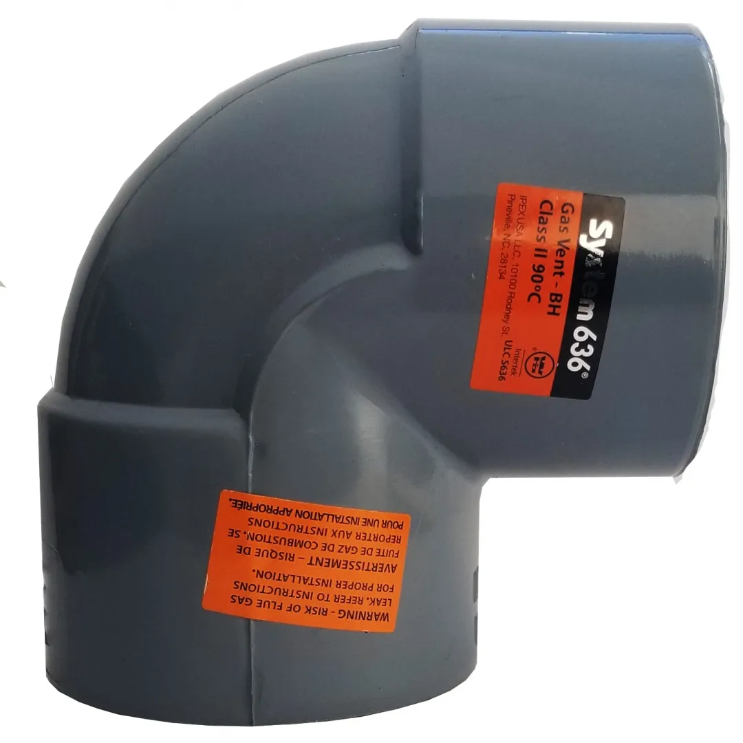 IPEX IPEX System 636 CPVC FGV 90° Elbows - Slip x Slip IPEX IPEX System 636 CPVC FGV 90° Elbows - Slip x Slip